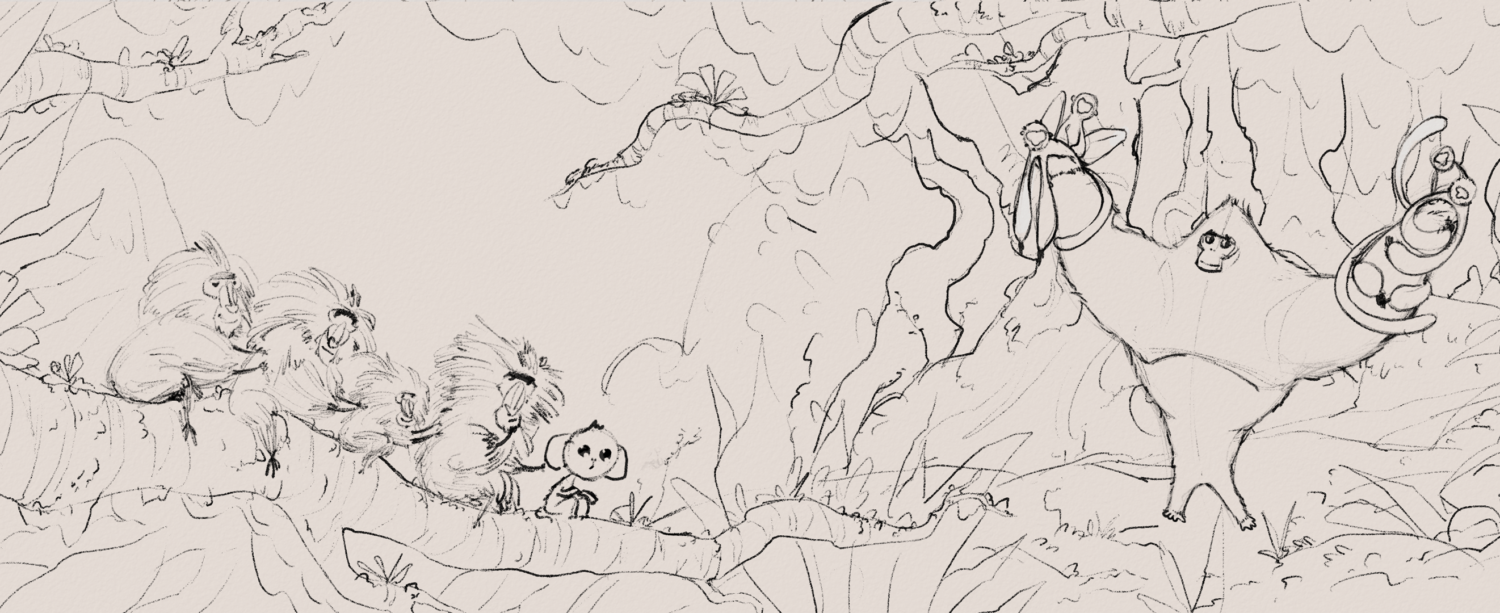 Slapen is voor Apen 10 | Book Illustration